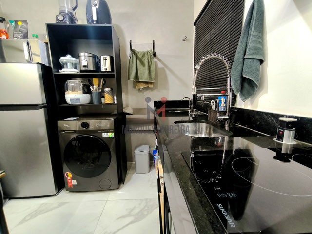Bancada com Cooktop de indução