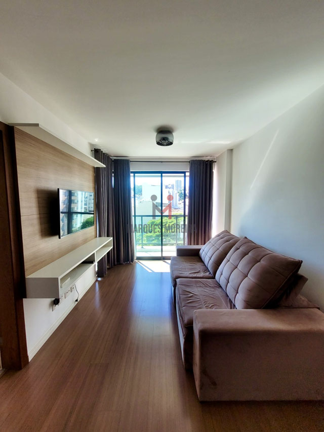 SALA 2 AMBIENTES COM VARANDA