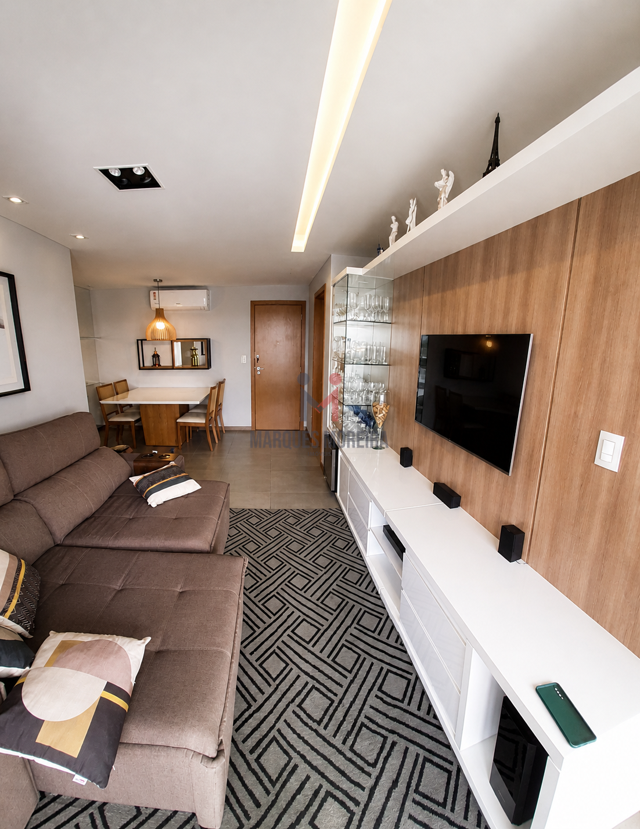 Sala em L dois ambs