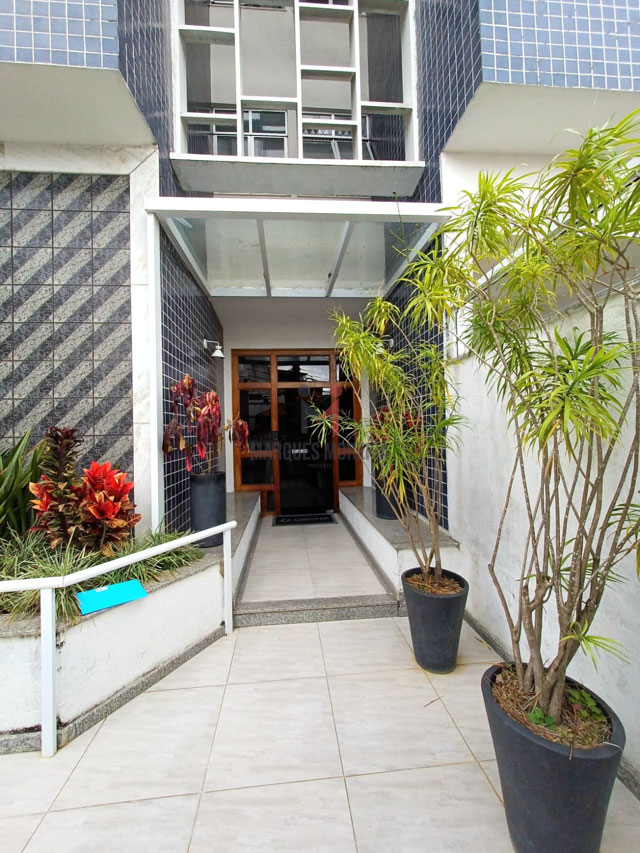 Entrada social do prédio