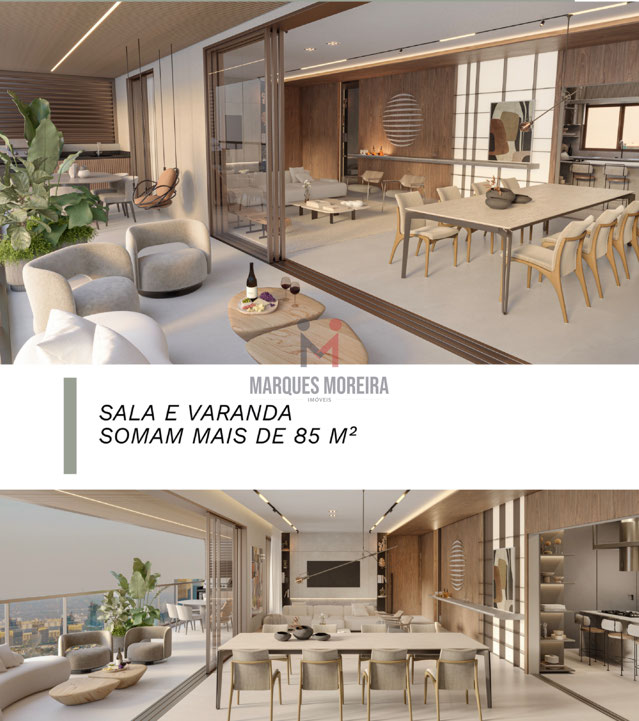Sala com varanda