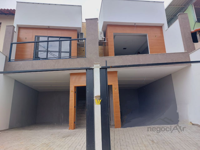 São Pedro – Casa nova com 3 quartos e 2 vagas