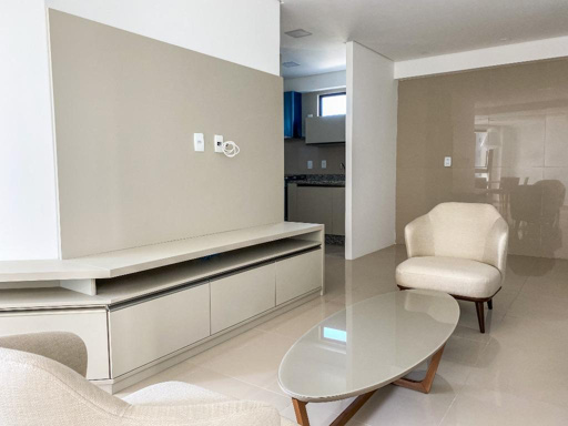 Apartamento beira mar mobiliado boa viagem à venda