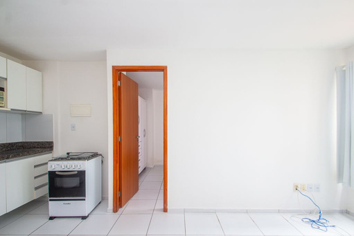 Apartamento mobiliado com 1 dormitório para alugar Boa Viagem