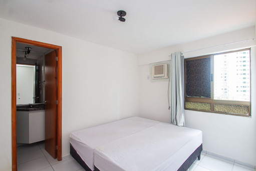 Apartamento mobiliado com 1 dormitório para alugar Boa Viagem