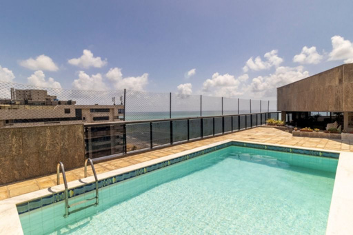 Cobertura beira mar boa viagem à venda