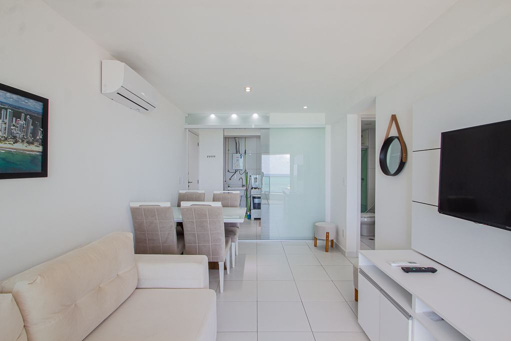 Apartamento em Boa Viagem mobiliado com 1 quarto para alugar