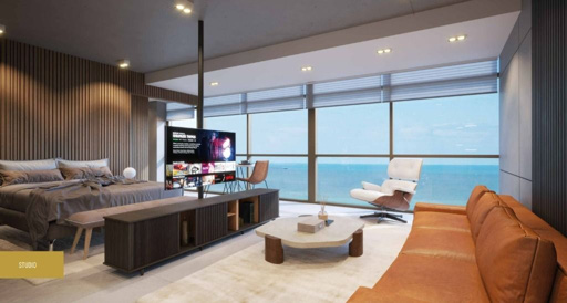 Estúdio para vender em Boa Viagem com vista mar
