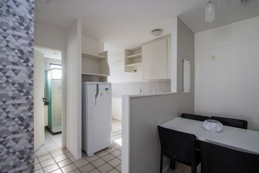 Flat 1 quarto na Avenida Boa Viagem