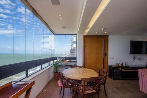 Apartamento 4 suítes para alugar em Boa Viagem