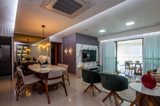Apartamento 3 quartos na beira mar de Candeias