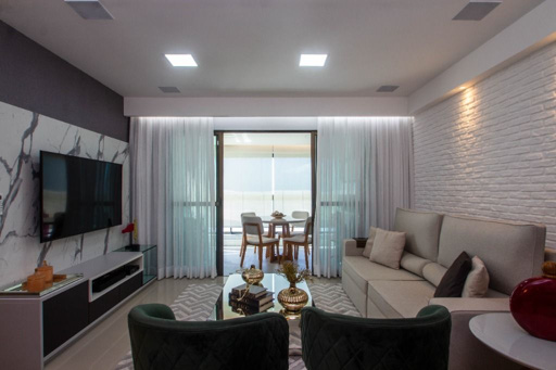 Apartamento 3 quartos na beira mar de Candeias