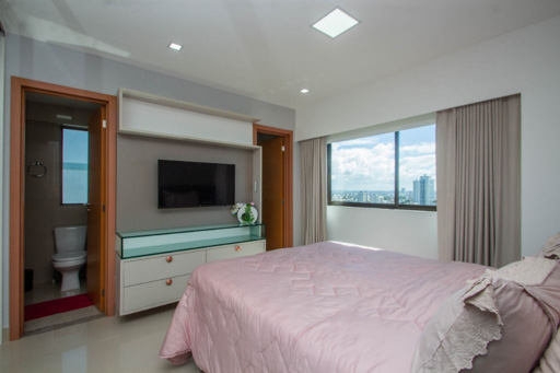 Apartamento 3 quartos na beira mar de Candeias