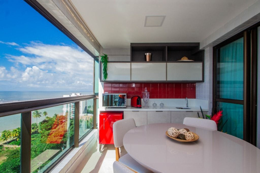 Apartamento 3 quartos na beira mar de Candeias