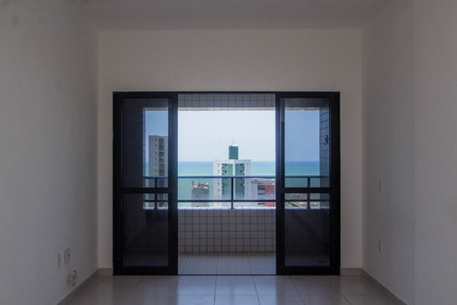 Flat para alugar em Boa Viagem com vista mar