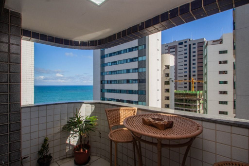 Apartamento para alugar em Piedade com Vista Mar
