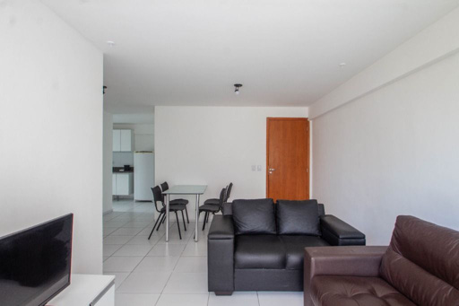 Apartamento mobiliado com 2 quartos para alugar
