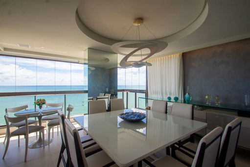 Apartamento com 3 quartos mobiliadíssimo para alugar em Boa Viagem