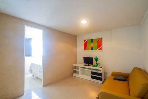 Apartamento com 1 quarto mobiliado para alugar