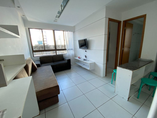 Apartamento com 1 quarto para alugar em Boa Viagem