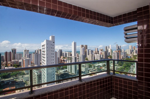 Apartamento com 3 quartos para alugar em Boa Viagem - Recife-PE