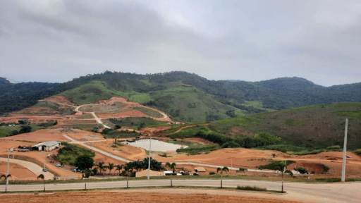 Vista panorâmica do condomínio