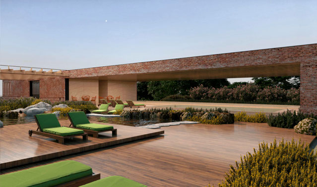 1a-Clube house piscina natural