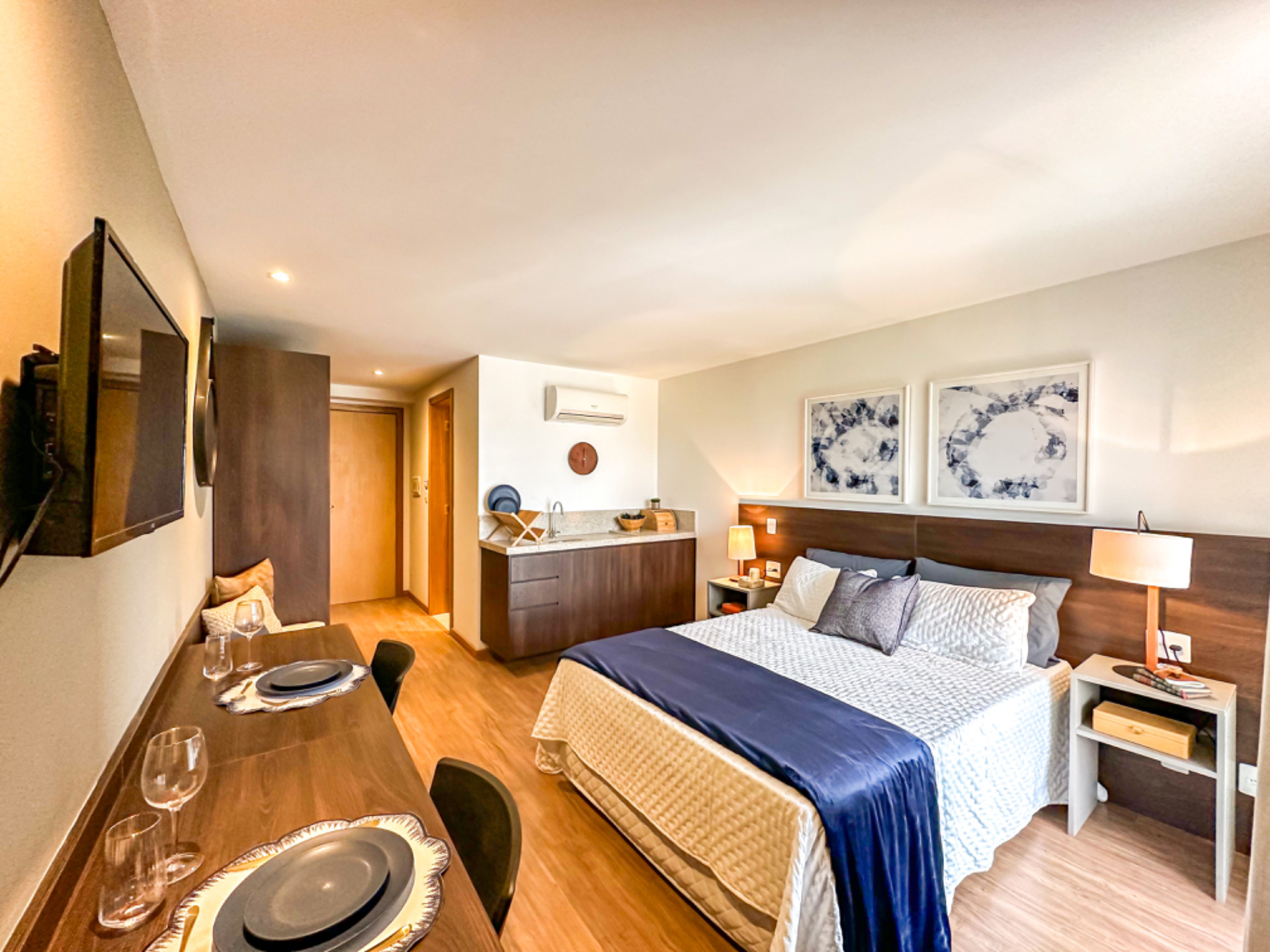 Foto do Studio Decorado