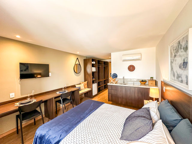 Foto do Studio Decorado