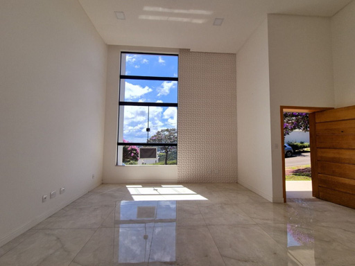 sala integrada a cozinha