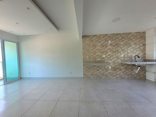 SALA CONJUGADA COM A COZINHA