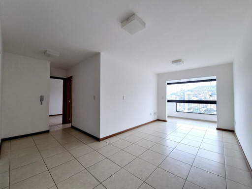 Sala em L com varanda