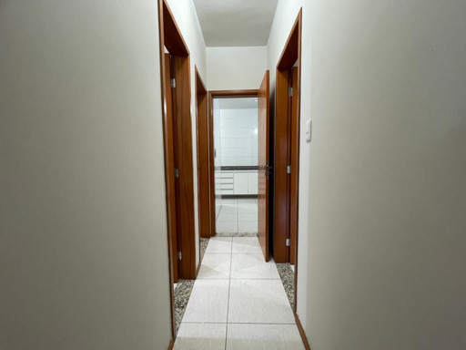 Corredor de acesso a área intima