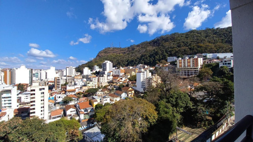 Linda vista para o Morro do Cristo