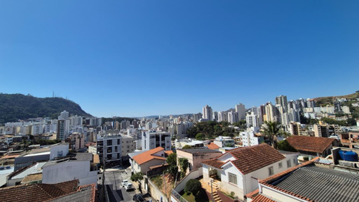 Vista do terraço da cobertura