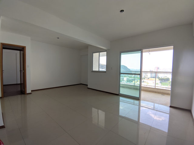 Espaço do quarto que foi ampliado para a sala