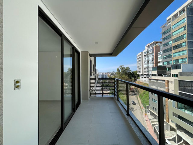 Varanda gourmet com ponto de gás