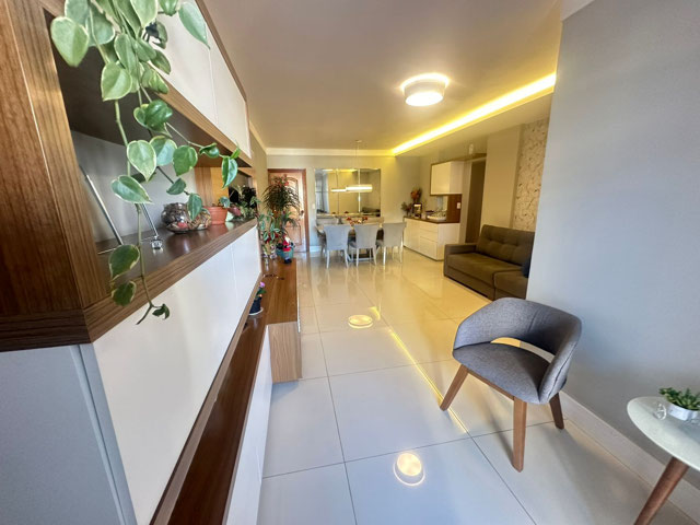 Sala em dois ambientes