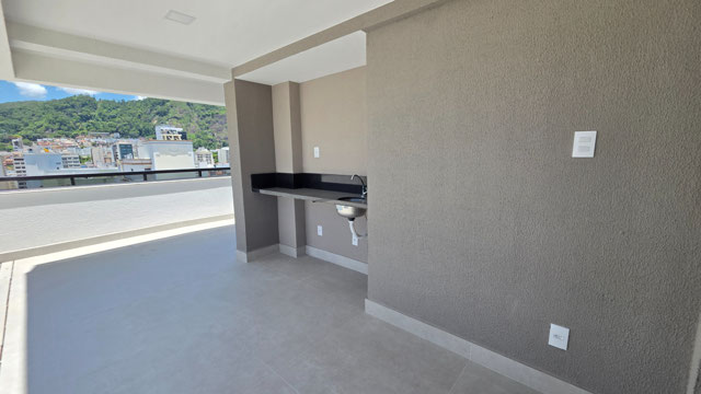 Espaço gourmet do terraço