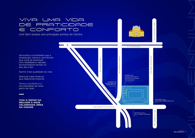 LOCALIZADO ENTRE RUAS PRINCIPAIS DO CENTRO