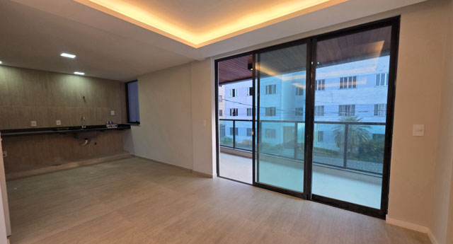 SALA COM VARANDA GOURMET