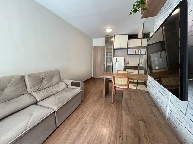 Apartamento pronto para morar, com tranquilidade e vista para a natureza
