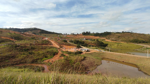 Topografia em declive