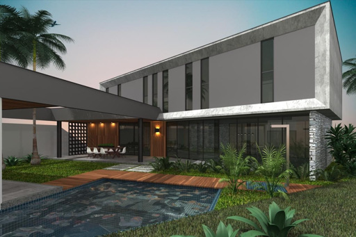 Piscina e Área Externa