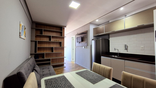 sala cozinha integrados