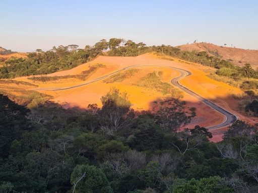 visão do loteamento