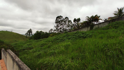 Vista para os fundos do lote