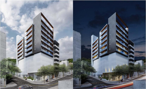 Fachada super moderna