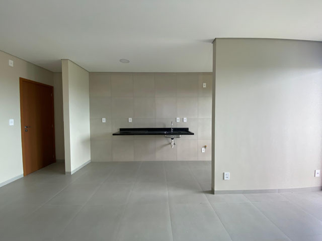 cozinha integrada com a sala