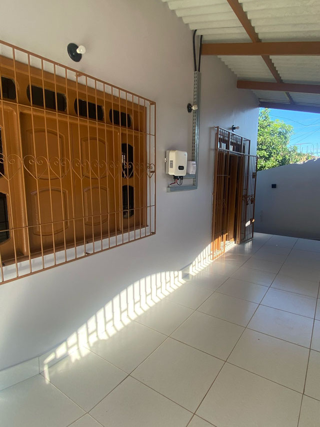 Área da frente/Garagem